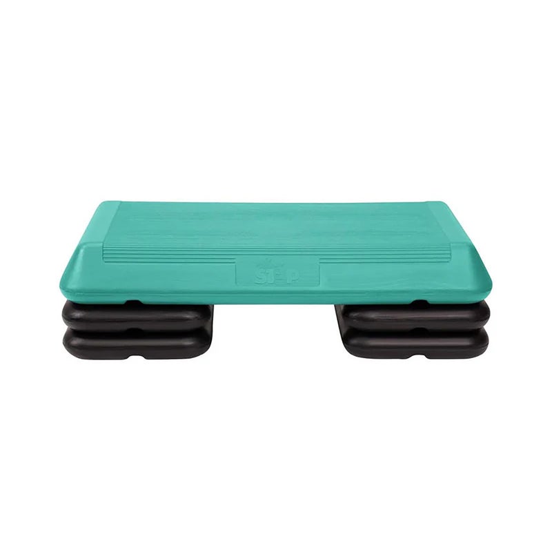 Freestyle STEP Exercise Step Platform, Circuit Size Stepper for Exercise at Home with 4 Stackable Risers for Height Adjustments - Image 1