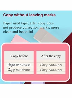 Y&D Correction Tapes, 6 Pack Mini Simple INS style White Tape, Tape Eraser,Correction Eraser for School Office Home Supplies Colors  - Image 4