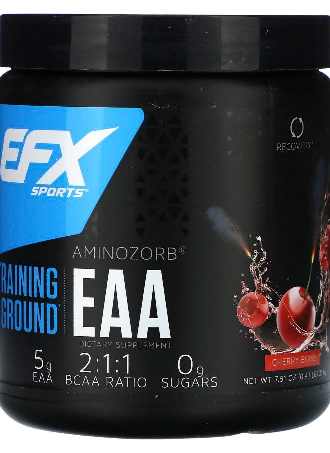 EFX SPORTS - Training Ground Aminozorb EAA Cherry Bomb 7.51 oz (213 g) - Image 1