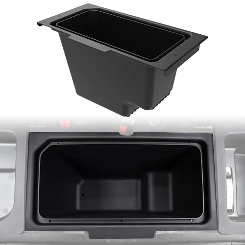 SAUTVS Under Seat Storage Box for Polaris Ranger 500 570, Underseat Storage Bin Set Organizer Tray for Polaris Ranger 500 / Ranger 570 CREW ETX Full Size 2015-2021 Accessories(1PCS, Replace #2880046) - Image 1