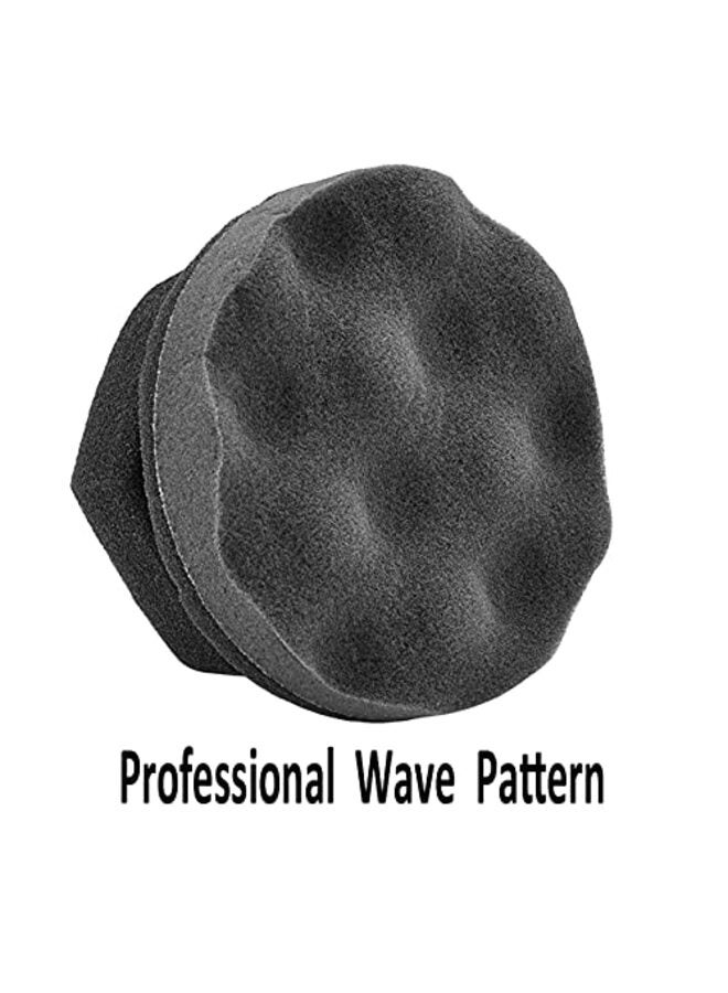 عبوة من قطعتين من وسادات وضع ملمع الإطارات الكبيرة، متينة وقابلة لإعادة الاستخدام، مزودة بمقبض سداسي لتطبيق ملمع الإطارات، مقاس 110 × 60 سم - Image 5