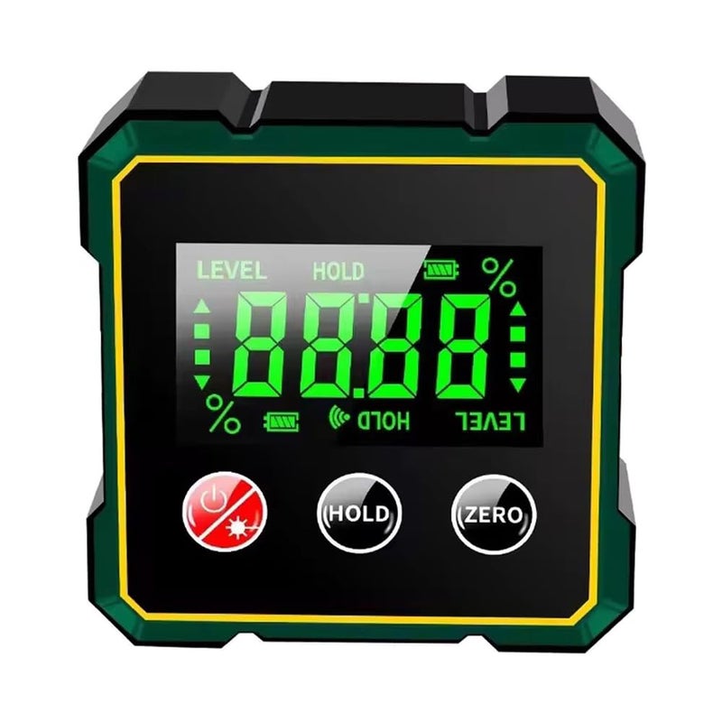 Tomahawk ® LAF-1270 - Digital Angle Finder with Dual 360° Horizontal Lasers ±2° Accuracy, 0.05° Resolution, IP54 Water Resistant, Type-C Charging, Compact & Lightweight - Image 1