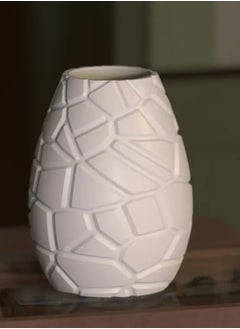 3D Brothers Elegant Pattern Vase - Modern Decorative Accent  - Image 1