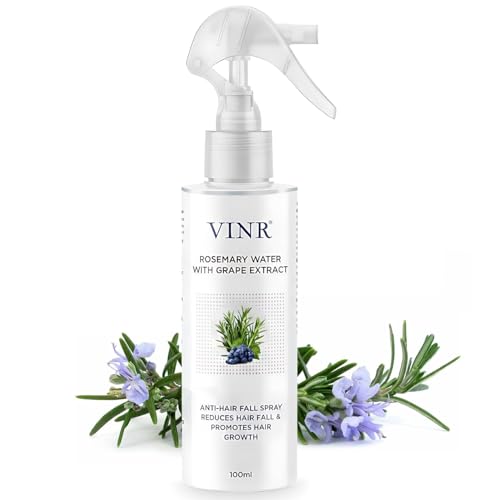 VINR Rosemary Hair Spray for Hair Growth | Rosemary Water & Mint Scalp Strengthening Spray | Anti Hair Fall | Hair Mist | Lightweight Hair Growth Mist | All Hair Types 100 ml - Image 1