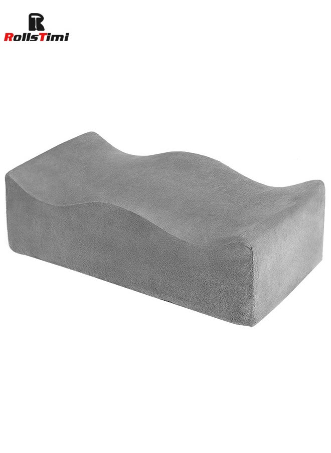 RollsTimi  Butt Lift Pillow Leg Hip Levage Coussin Memory Foam Support for Surgery Recovery Removable Washable Cover Anti-Slip Bottom Supporting,Grey  - Image 1