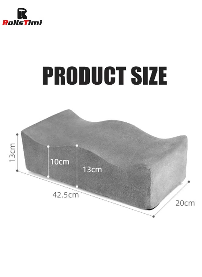RollsTimi  Butt Lift Pillow Leg Hip Levage Coussin Memory Foam Support for Surgery Recovery Removable Washable Cover Anti-Slip Bottom Supporting,Grey  - Image 4