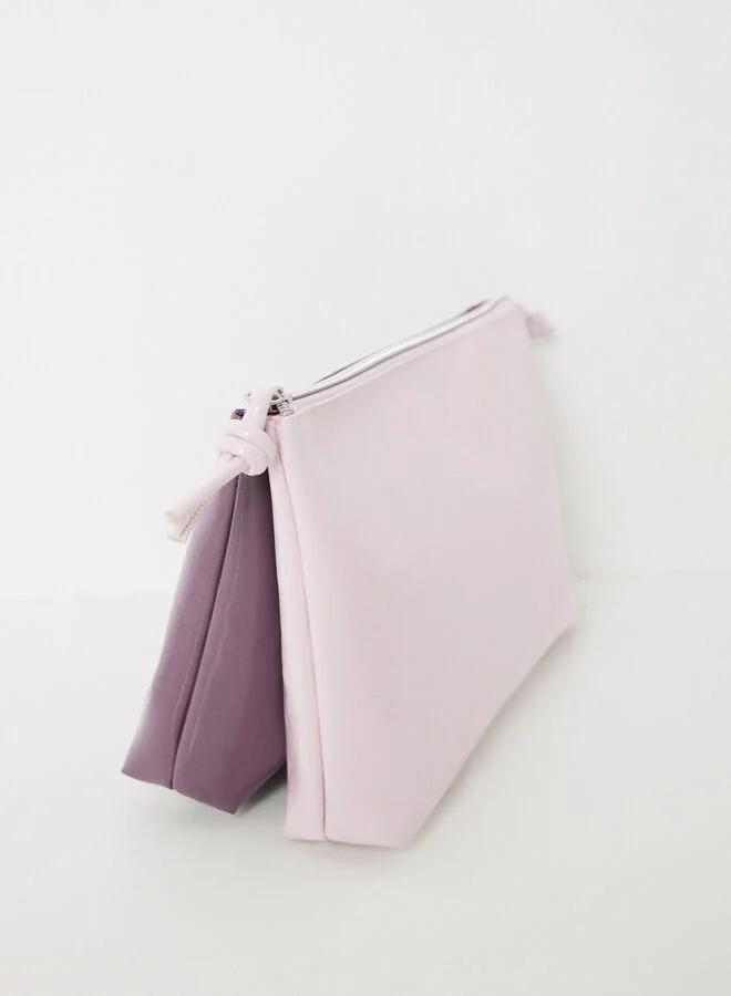women'secret Medium double patent leather toiletry bag