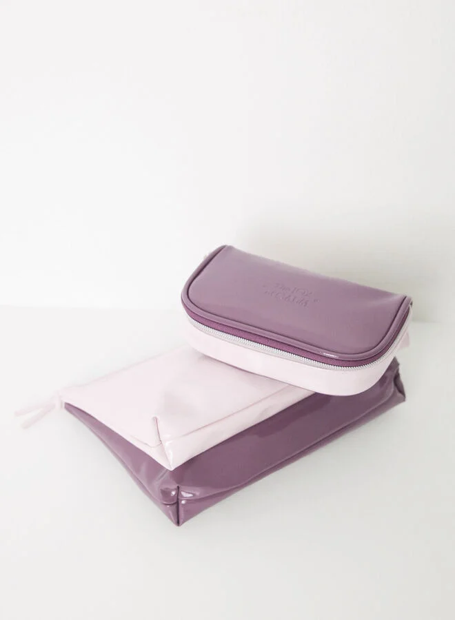 women'secret Medium double patent leather toiletry bag