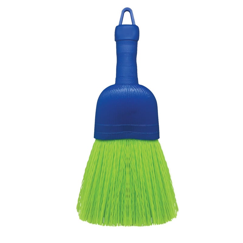 LOLA Whisk Broom, Hand Brush, Durable Bristles, Whisks Away Dirt & Debris, Compact, Hang Hole for Easy Storage, Indoor/Outdoor, 1 Pack - Image 1