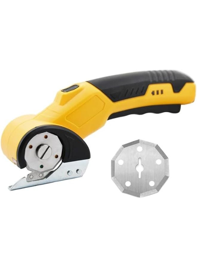 Qivine Cordless Electric Scissors 4 2V 1800mah Rechargeable Cutter For Fabric Leather Cardboard - Image 2