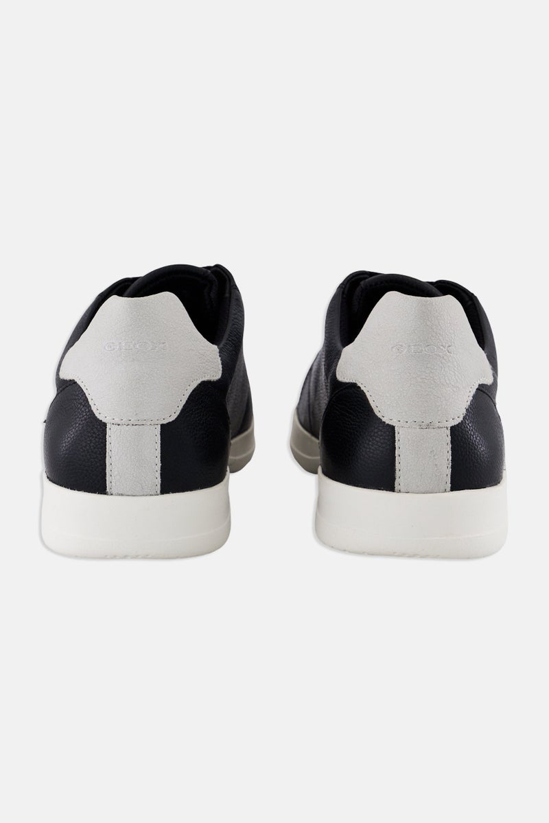 GEOX Men Kennet B Lace Up Sneakers, Black - Image 2