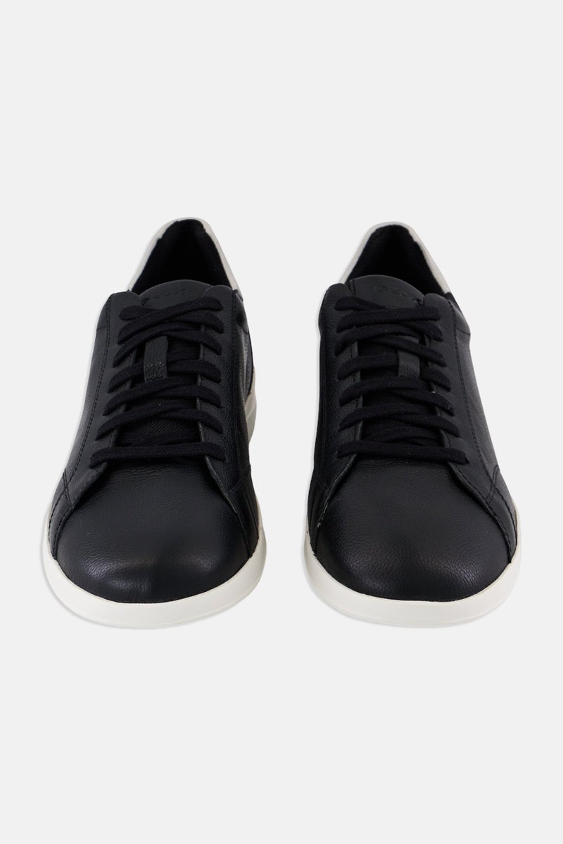 GEOX Men Kennet B Lace Up Sneakers, Black - Image 4