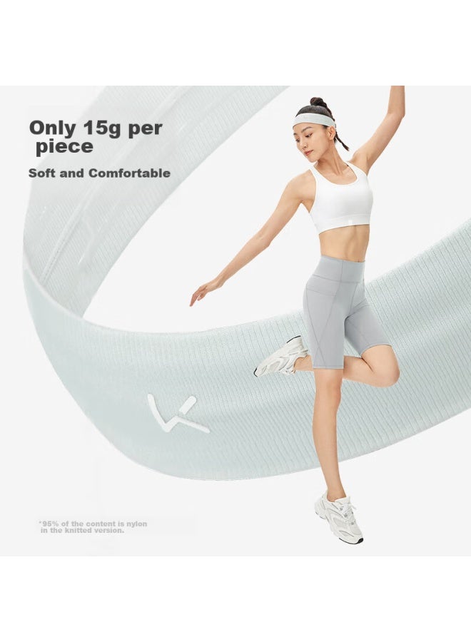 Keep Seamless Wide Headband For Men And Women, Running Sports Fitness Sweat-absorbing Headband, Basketball Yoga Hair Tie, Black - Image 2