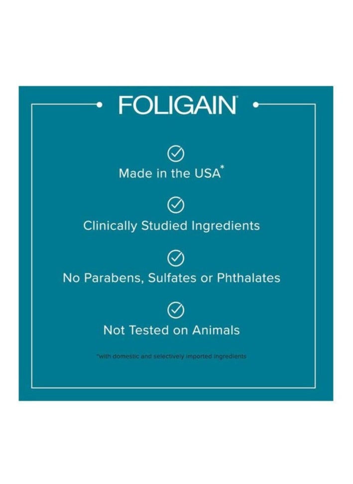 FOLIGAIN - Foligain Triple Action Shampoo for Thinning Hair for Women with 2% Trioxidil 236ml - Image 1