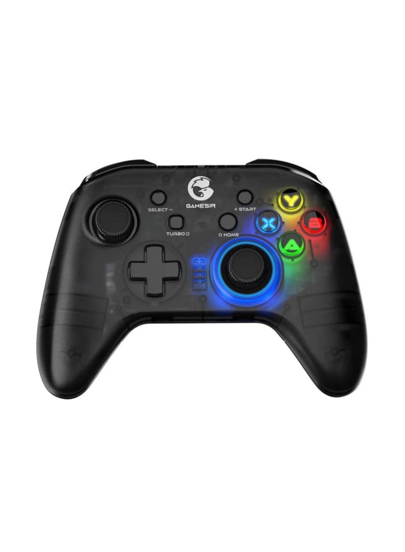GameSir T4 Pro Wireless Game Controller For Windows 7 8 10 Pc/Iphone/Android/Switch (Black) - Image 1