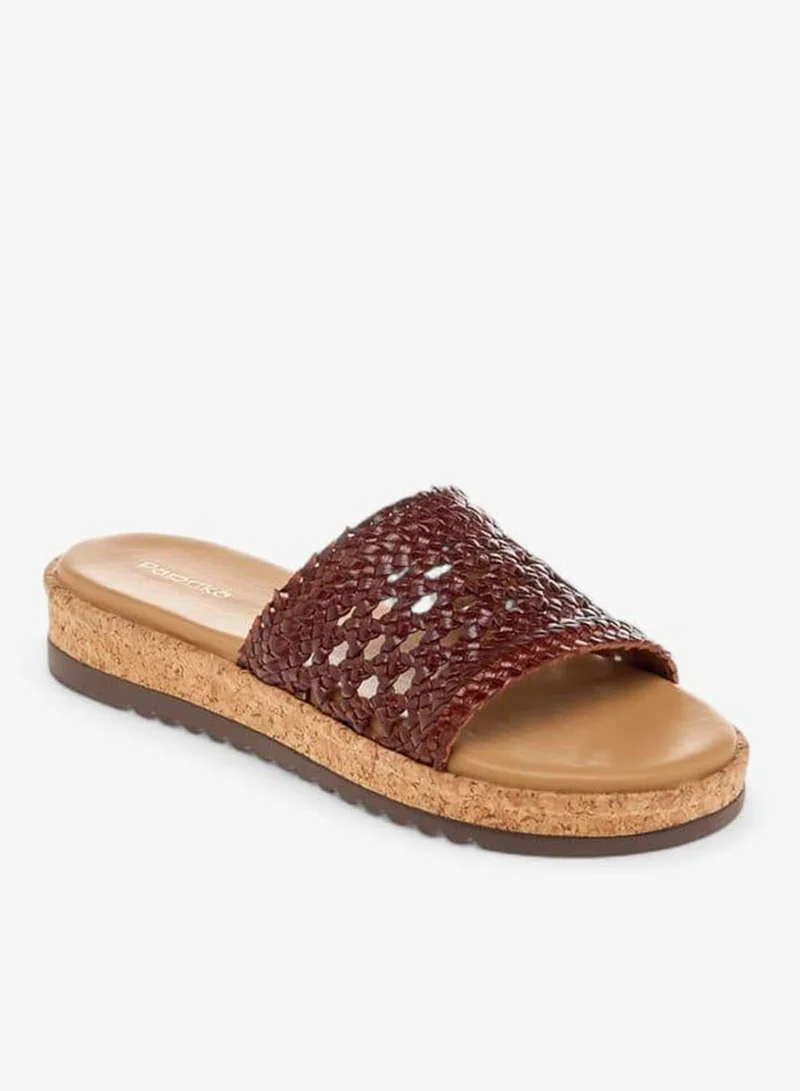 Women's Braid Textured Slip-On Sandals