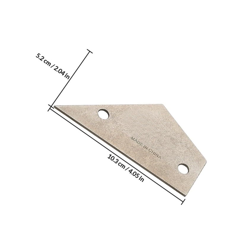 Metal Triangular Luthier Fret Rocker Leveling Tool For Acoustic Guitar - Image 3
