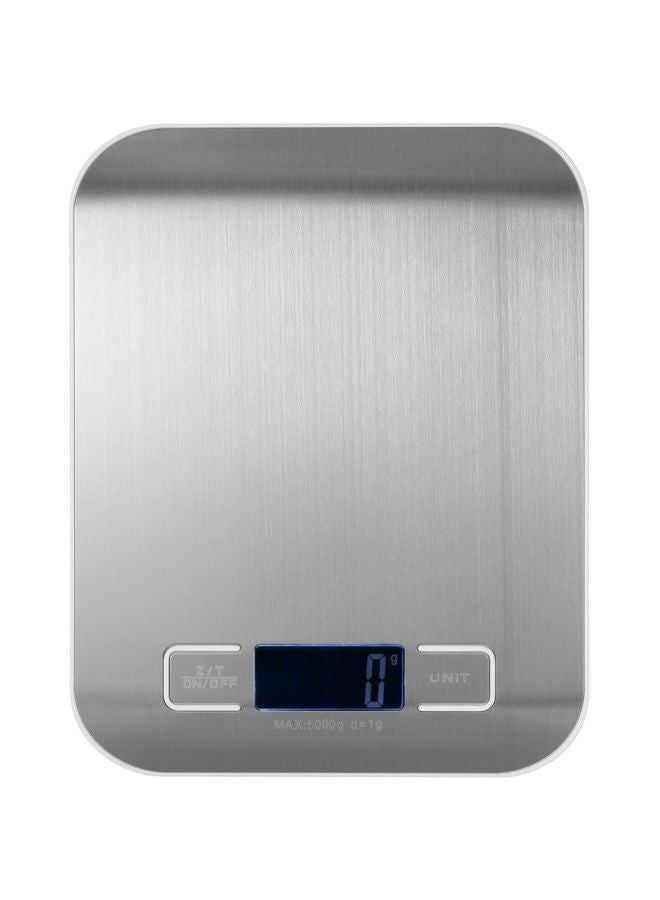 NIBEMINENT High-Precision Digital Scale White/Silver 18x1.7x14cm - Image 1