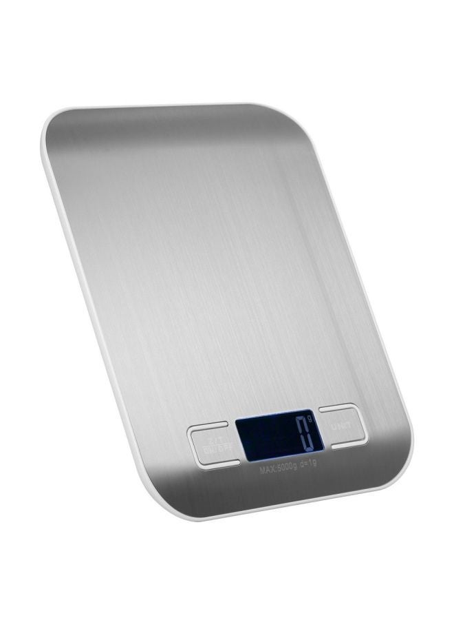 NIBEMINENT High-Precision Digital Scale White/Silver 18x1.7x14cm - Image 2