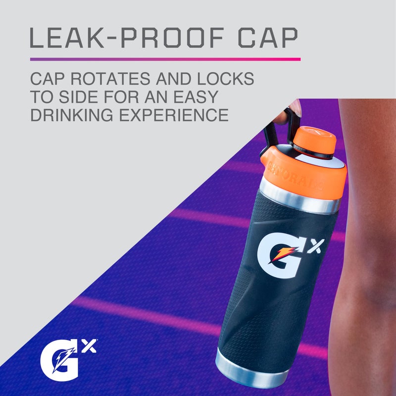 Gatorade زجاجة جاتوريد جي إكس من الفولاذ المقاوم للصدأ، 32 أونصة - Image 5