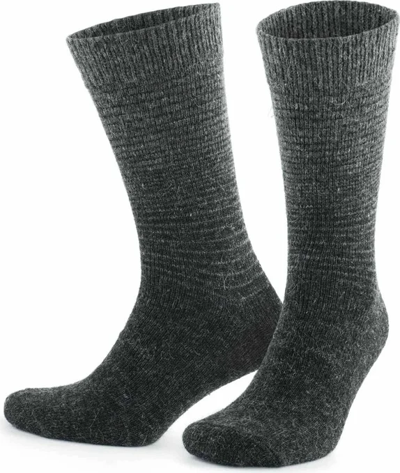 Aytuğ Men's Alpaca Feather Winter Socks 2 PACK SOCKS-3098 G/a