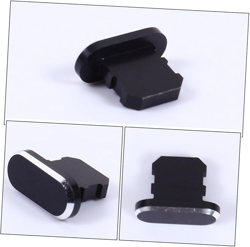 4Pcs Universal Phone Charging Port Dust Covers USB Port Protectors Easy Install - Image 5
