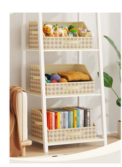 DUNISO 2pcs Foldable Closet Storage Organizer, Wardrobe Clothes Organizer For Clothing, Sheets, Toys, Books,Washable Closet Storage Boxes with Carrying Handles Cube Stackable Storage Bin for Home Bedroom Office  - Image 2