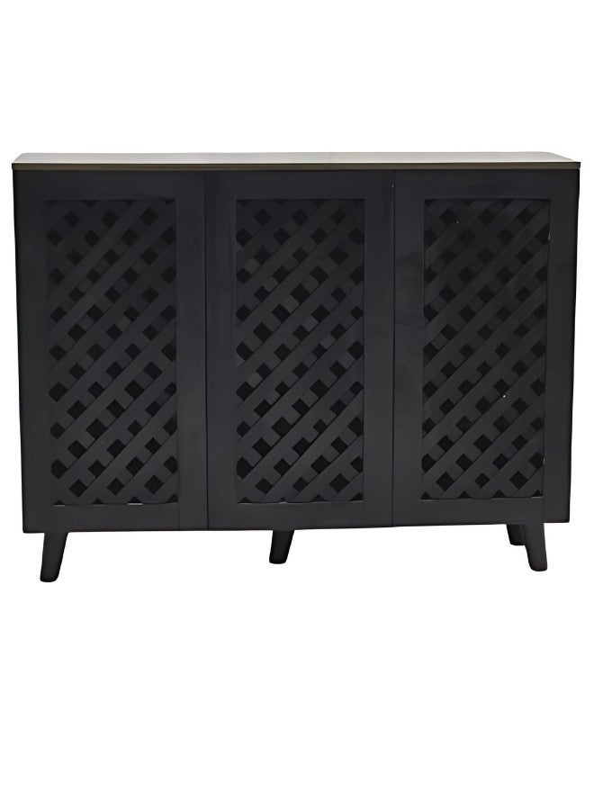 SULSHA Modern Wooden Shoe Cabinet, Shoes Rack With Storage, Shelf Cabinet - Image 1