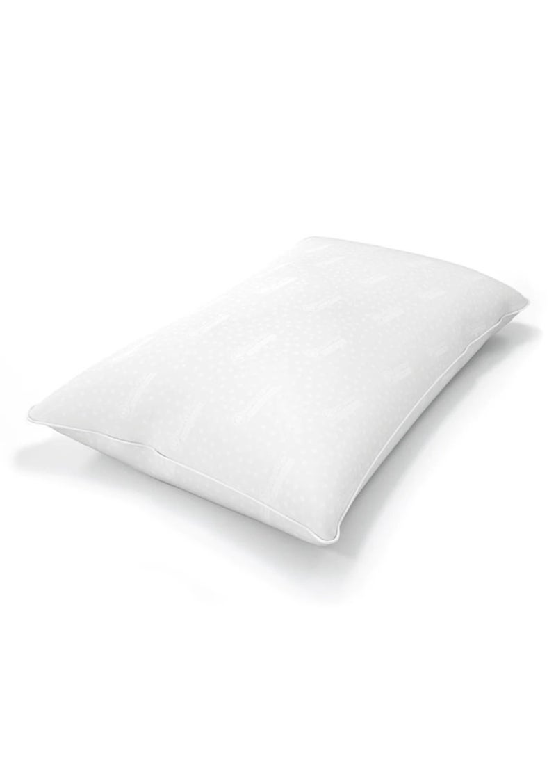 MoltyFoam Master MoltyFoam MoltyPlatinum Pillow Standard Size Ball Fiber Pillow Extra Soft Pillowcases Easy Care & Machine Washable Pillow for Sleeping Neck & Shoulder  - Image 1