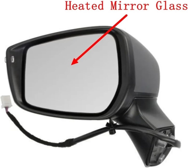 Car Heated Mirror Glass For NISSAN NOTE 2013-2020(Emitting Color: right) - Image 3
