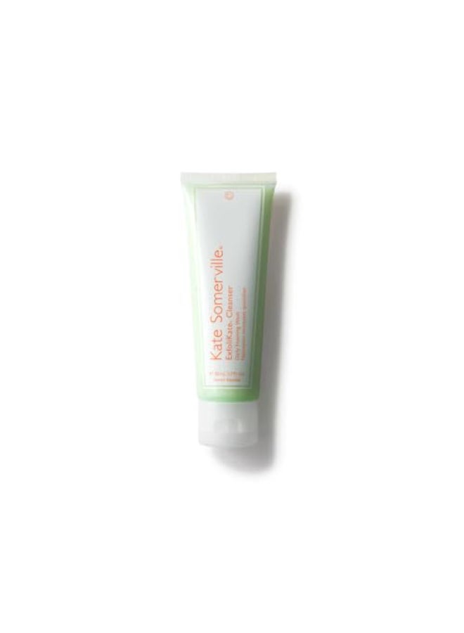 Kate Somerville ExfoliKate Cleanser  Daily Exfoliating Foaming Face Wash Clinically Formulated Glycolic Acid and Lactic Acid Gentle Facial Scrub TravelSize 17 Fl Oz - Image 1