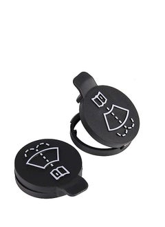 2 Pieces Windshield Wiper Washer Fluid Reservoir Tank Bottle Cap - Replacement for Chevrolet Buick GMC Canyon OEM#: 12767700 13227300 (Exact Fit)
