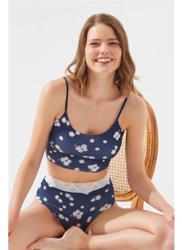 COTTONHILL Laser Cut Patterned Crop Bustier with Adjustable Straps 6 Pack  - Image 5