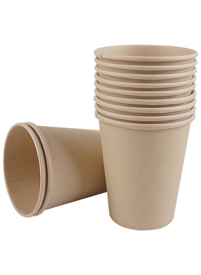 Sodolike Disposable Paper Cups, 250ml Thick Cups, 1000 Pieces Per Box, Natural Wood Color, For Office And Business Use - Image 4
