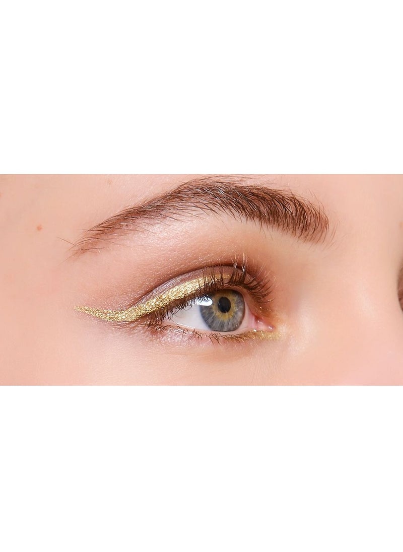 BOURJOIS PARIS Pinceau Liquid Eye liner - 07 Gold  - Image 3