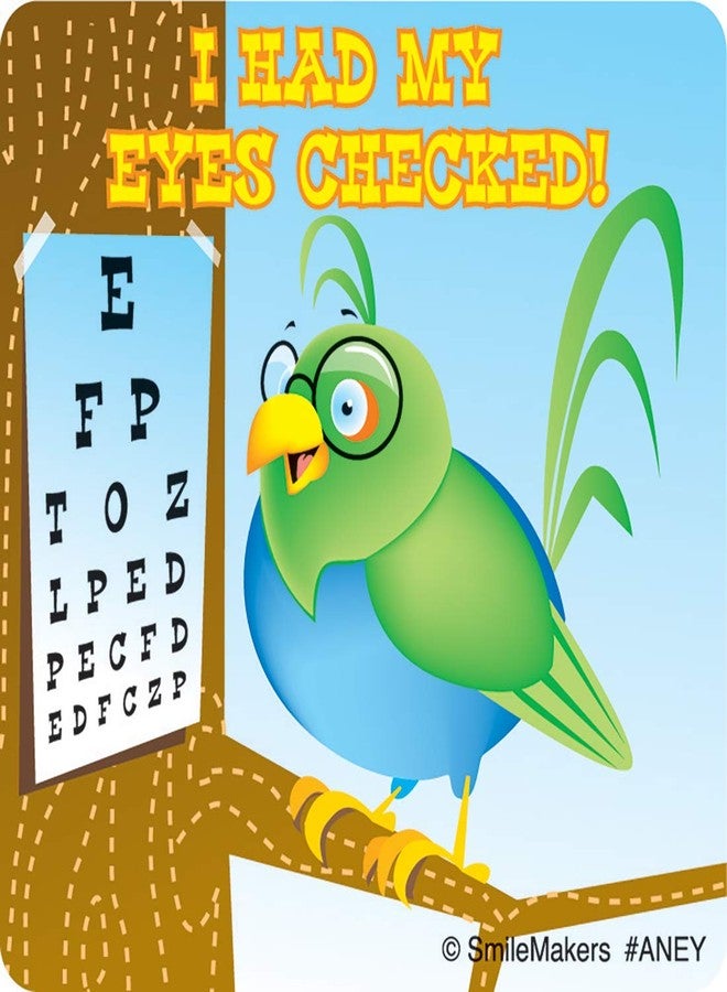 SmileMakers Animal Eye Check Stickers - Prizes and Giveaways - 100 per Pack - Image 5