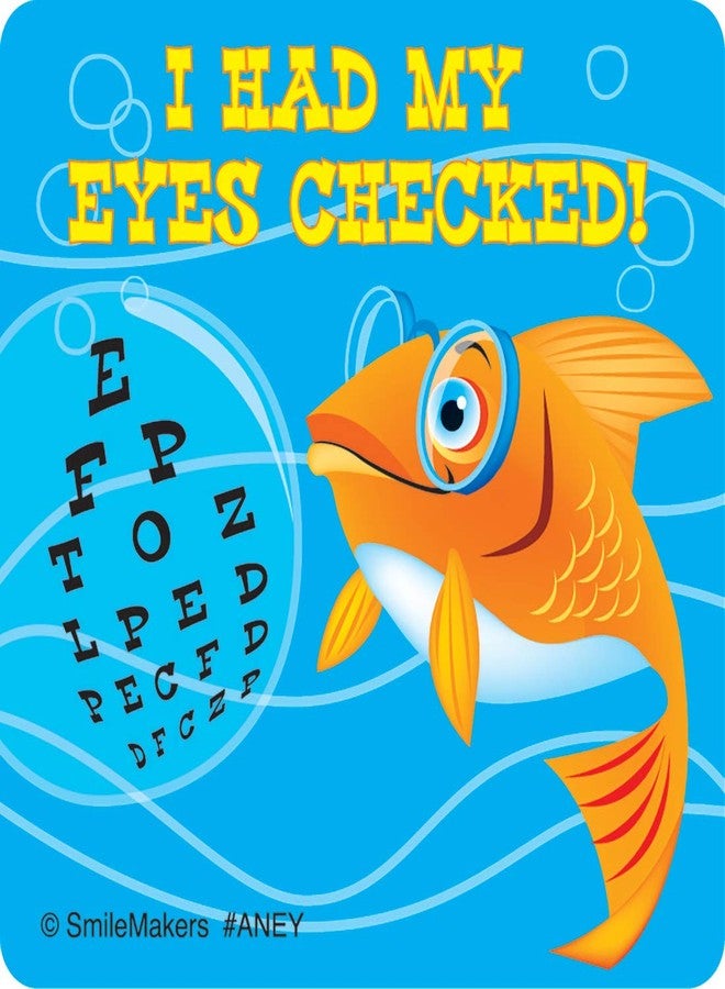 SmileMakers Animal Eye Check Stickers - Prizes and Giveaways - 100 per Pack - Image 2