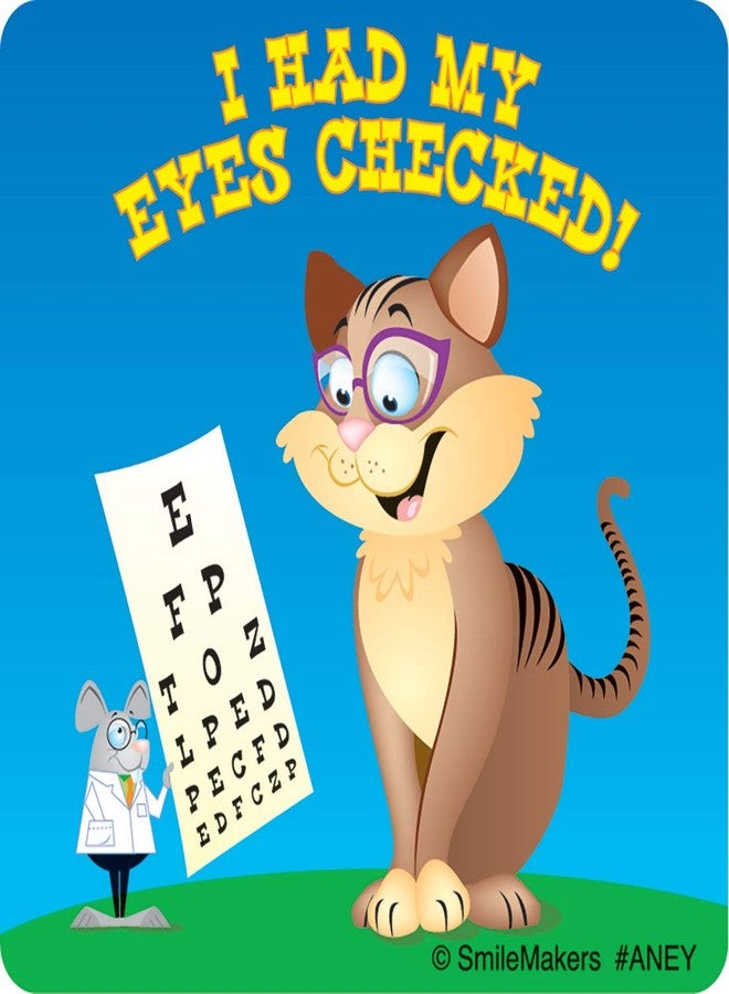 SmileMakers Animal Eye Check Stickers - Prizes and Giveaways - 100 per Pack - Image 3