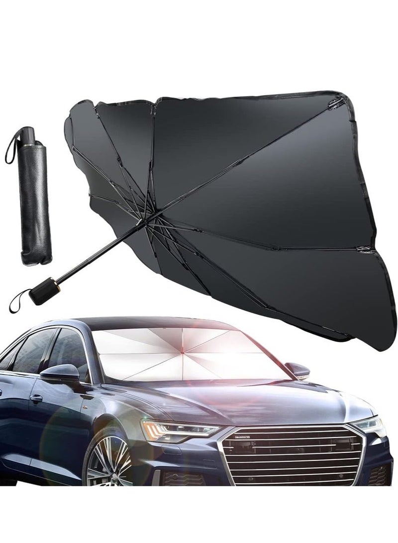 DubaiGallery Portable Uv Protection Sunscreen Sun Shade Sunshade Umbrella For The Car Front Windshield - Image 4