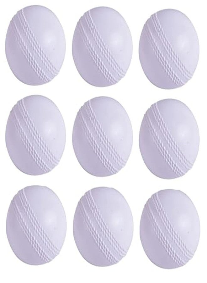 فينوم كرات فينوم الناعمة للكريكيت للتدريب، مناسبة لجميع الفئات العمرية، موصى بها للعب الكريكيت في الأماكن المغلقة والمفتوحة، في الشوارع وعلى الشواطئ (عبوة واحدة) (أبيض) - سيليكون، مطاط، قياسي - Image 5