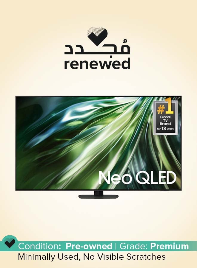 Samsung Renewed - 75-Inch 4K Smart Neo TV - QLED Black - Image 1