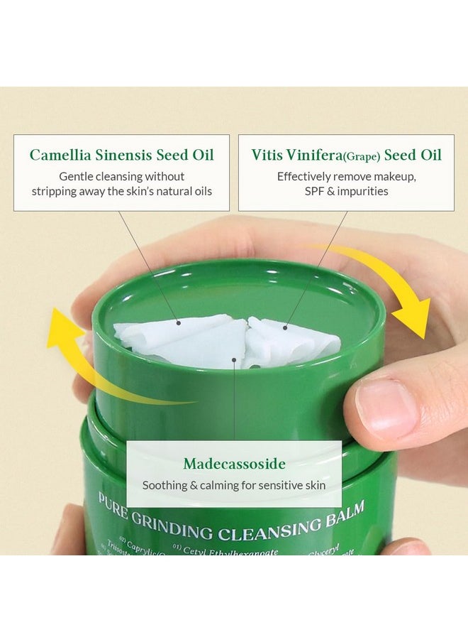 Dr.althea - Pure Grinding Cleansing Balm Hygienic Grinding Balm Vegan Formula Sensitive Skin Safe 14 Essential Ingredients Strong Cleansing Effect Lightweight Sorbet Texture - Image 1