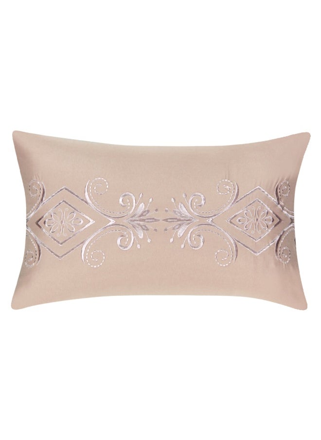 Hours Horse Navrin 8-piece comforter set, embroidered with a modern and distinctive pattern  - Image 5