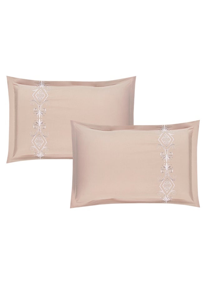 Hours Horse Navrin 8-piece comforter set, embroidered with a modern and distinctive pattern  - Image 2