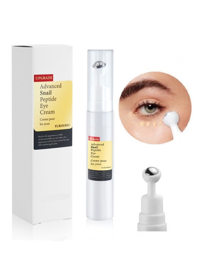 Advanced Snail Peptide Eye Cream-Anti Wrinkle Eye Cream for Dark Circles and Puffiness Reduce Fine Lines and Wrinkles with Electric Applicator Anti Aging Line Smoothing Skin Care Treatment - pzsku/Z87083AFA4F83D51B1C40Z/45/_/1729143308/027ab109-b598-40e0-9d4a-09c7cebd349d