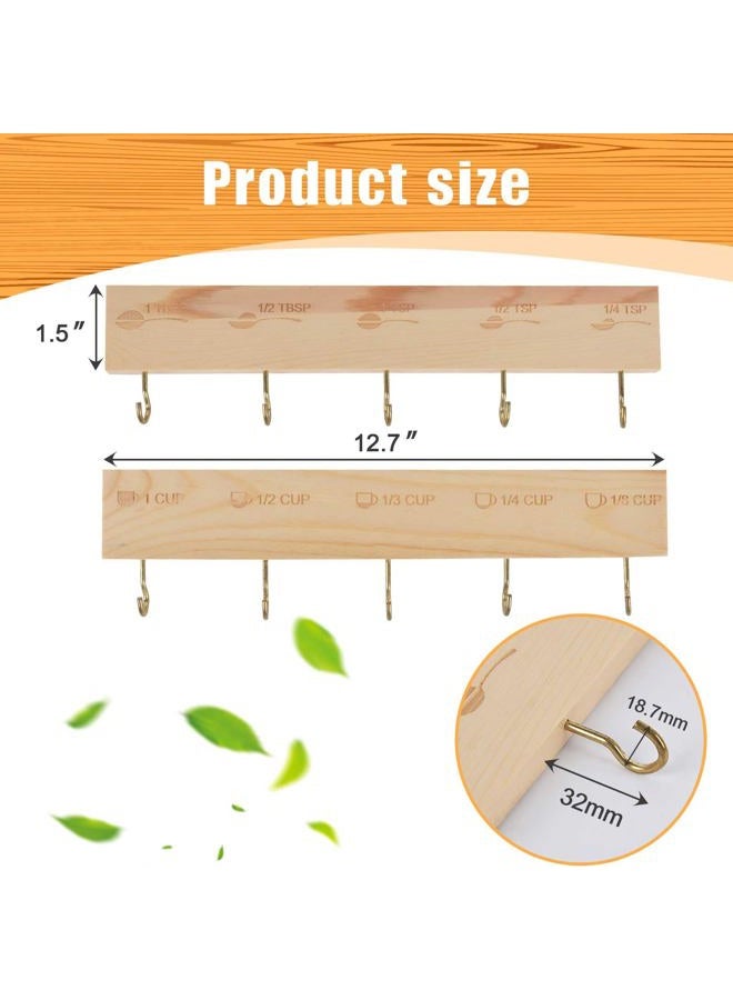 SoeKoa Bamboo Measuring Cups and Spoons Rack (Rack) - Image 2