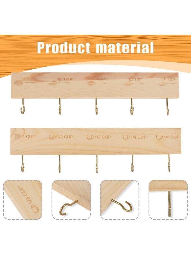 SoeKoa Bamboo Measuring Cups and Spoons Rack (Rack) - Image 3