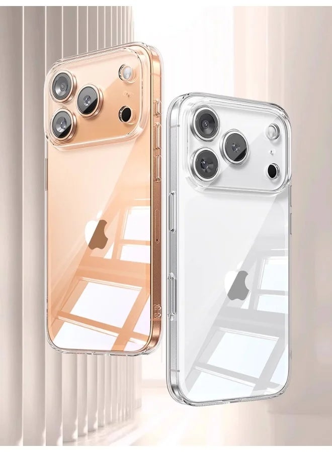 iPhone 17 Pro Max Case Full-coverage Phone Case Military-Grade Drop Protection iPhone 17 Pro Max [Non-Yellowing][Reinforced Corners] Wear-resistant Anti Scratch And Fingerprint 17 Pro Max Case Ultra Slim Extra Raised Edge Clear - Image 2