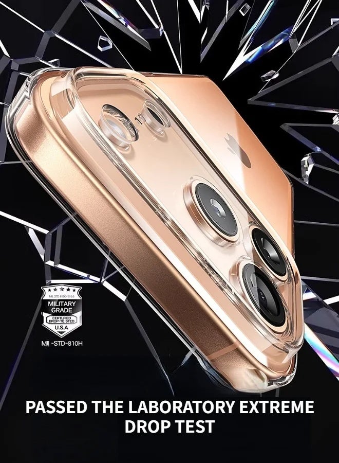 iPhone 17 Pro Max Case Full-coverage Phone Case Military-Grade Drop Protection iPhone 17 Pro Max [Non-Yellowing][Reinforced Corners] Wear-resistant Anti Scratch And Fingerprint 17 Pro Max Case Ultra Slim Extra Raised Edge Clear - Image 3