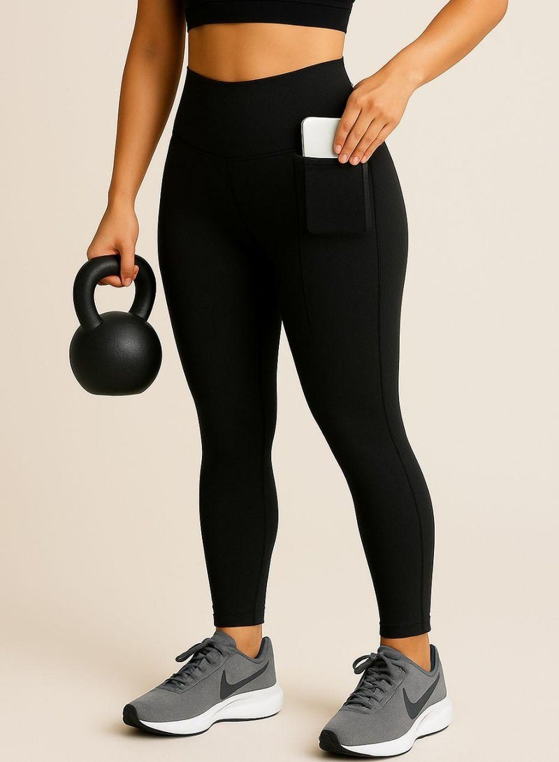 Moveletix Petite Women's Leggings with Smart Pocket - Image 1